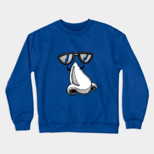 Muscular Muzzle Crewneck Sweatshirt